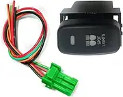 Spot Light Push Switch with Red Green Indicator Fit for Mitsubishi Pajero for Challenger for Triton ML for MN for Endeavor for Eclipse for Lancer for Galant
