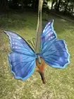 Danbury Mint Helena Morpho on Cymbidium Orchid Butterfly Figurine Ornament New
