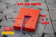 For Hilti 22v Battery adaptor DIY Project Adaptor base plate Convert Base 3.3AH