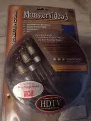 Monster Cable MV3CV Video 3 Component Video Cable 4M (13.1ft)