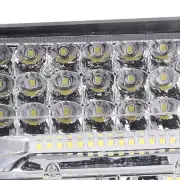 LED Work Light Wide Beam Flood Lamp 48W 6800LM With 2 USB Ports For Emergency