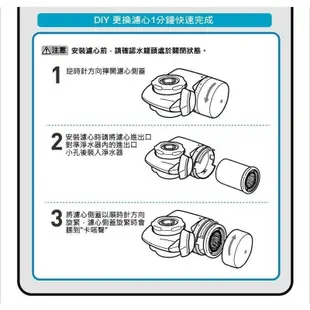 【3M】AC300 龍頭式濾水器替換濾心