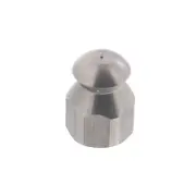 Erie Tools Button Nose 1/4" Sewer Jetter Drain Cleaning Nozzle 3.5 Orifice Size