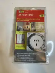 HPM 24 Hour Manual Timer Cat 810 Everyday Duties Power Outlet NEW