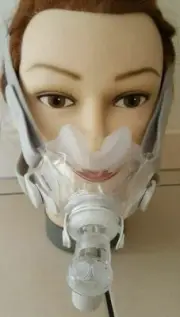 ResMed AirFit F30 Full Face CPAP mask w headgear size Sml / Med sleep apnea New!