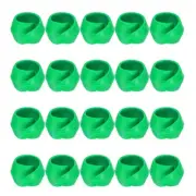 50pcs Thread Spool Saver Spool Huggers Silicone for Sewing Machine, Green
