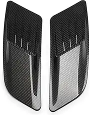 Car Air Intake Fit For Mercedes Benz W204 C200 C250 C300 Hood Air Flow Intake Scoop Bonnet Vent Cover Trim Decoration Hood Scoops(Carbon pattern)