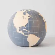 Pilbeam Living Kids Sculptured Night Light-World Globe