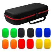 Shockproof Mic Carrying Case Storage Bag for Two Handheld Wireless Microphones