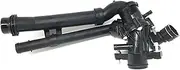 Engine Coolant Thermostat Compatible with Mercedes C180 C300 CLS260 GLC200 A2742000615 2742000015 2742000615 2742003300