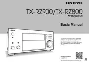 Onkyo TX-RZ800 Tuner Owners Manual