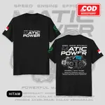 MESIN MATIC POWER T 恤 MATIC 賽車 T 恤 RACING SPEED SLEEP 發動機 T