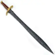 Medieval Warrior Authentic Battle Ready Classic Long Sword Damascus Viking sword