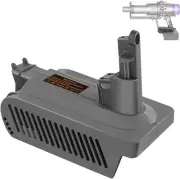 Adapter for Milwaukee 18V Li-ion Battery for Dyson V11 Screw-in Series Vacuum