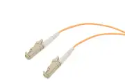 Multimode Simplex (50/125) E2000-E2000 Fiber Optic Patch Cable Cord 1M