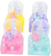 ERINGOGO Abs Material Boys and Girls Machine 4pcs Children's Toy for Birthday Develops -eye Coordination