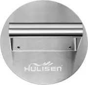 HULISEN Stainless Steel Burger Press, 6.2 Inch round Burger Smasher, Professiona