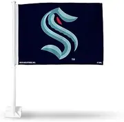 Rico Industries NHL Unisex Car Flag, with White Pole