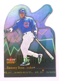 在飛比找Yahoo!奇摩拍賣優惠-Sammy Sosa 2001 Fleer Genuine 