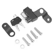 Helmet lock for Suzuki GSX1300R Hayabusa 2008+ black alloy hook