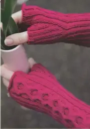 Lisa Ellis Designs Knitting Pattern - Spring Gauntlets - Intermediate - 1 Skein