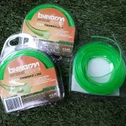 3 x Bynorm Round Trimmer Lines 2.00mm X 15m 380-623 WHIPPER SNIPPER CORD NEW