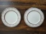 TWO Noritake JEFFERSON COURT China Bread & Butter Plates, Brand NEW!