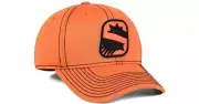 NEW! adidas [S/M] Men's NBA PHOENIX SUNS Flex Baseball/Golf Fitted Cap-Orange