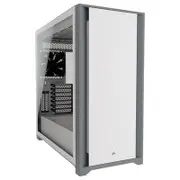 Corsair 5000D Tempered Glass Mid-Tower ATX Smart Case - White