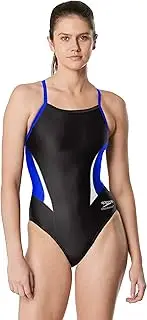 [Speedo] Women's Swimsuit One Piece Endurance+ Cross Back Solid Adult Team Colors