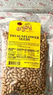 Enjoy Iso Sunflower Seeds 8 oz (2 bags)
