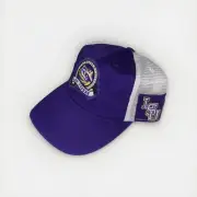 LSU Tigers TOW Top Of The World White/Purple Snapback Mesh Hat Cap Sample