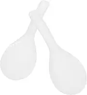 iplusmile 2Pcs Reusable Non Stick Rice Paddle Convenient Kitchen Rice Spoon for Home Cooking Easy to Clean Utensils and Food Serving
