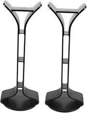 CHICAMPERA 2Pcs Desktop Headset Stand Durable Headphone Storage Holder with Stable Base Practical Hanger for Gaming Computer Headphones for Home Office Use