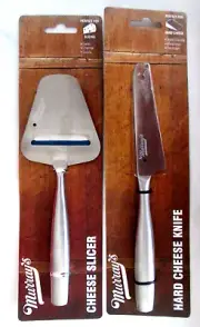 Lot-2-Murray’s Cheese Slicer & Cheese Knife Heavy-Duty Stainless Steel L=9"-New