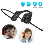 1PC Wireless Bluetooth Headset Trucker Driver Call Center Headset Headphone Mic
