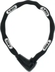 Steel-O-Chain - Abus 9809K/170 Steel-O-Chain Key Lock - Black - Chain Lock