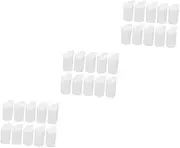 3sets Camera Film Canisters Storage Case Film Organiser Impact-Resistant Empty Caps 30pcs*3