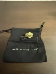 Marc By Marc Jacobs Gold Katie Turnlock Ring - Size - 8 Medium