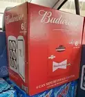 New Collectors Budweiser Portable 6 Can Mini Fridge Brand New