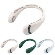 Mini Neck Fan Bladeless Hanging Air Cooler USB Rechargeable Portable Personal