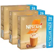 Nescafe Caramel Sachets 78 Pack