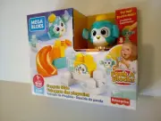 Fisher Price Mega Bloks Peek A Blocks Penguin Slide First Builders 14 Pieces