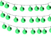 NNETM Spooky Solar Spectacles: Green Eyeball Halloween Lights