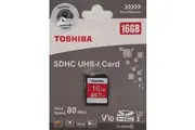 Toshiba 16GB SDHC Memory Card USH-I Class10