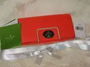 Kate Spade New York Hampton Road Turnlock Mara Wallet."Flame 640" New