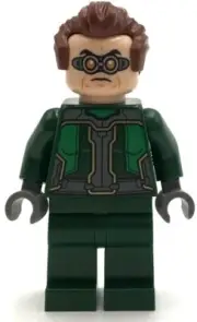 Lego New Dr. Octopus Otto Octavius Doc Ock Dark Green Suit Minifigure