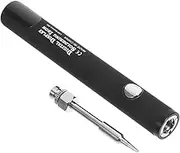 ABOOFAN 1 Set Adjustable USB Soldering Iron Kit with LED Display Portable Handheld Tool for Electronics DIY Level Voltage Settings Electric Soldering Pen for Circuit Repair