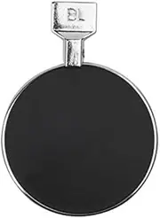 1PC Metal Ring Insertion Test refractive Lens Auxiliary Lens, 36.5mm Large Aperture Black Lens pinhole Lens, Microscope Lens(OTL02-Black Lens)