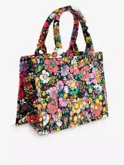 NEWGEN30 x Christopher Kane cotton tote bag - Small- “The Psyche Floral”